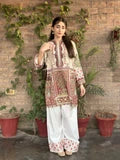 Ivory Blossom Printed